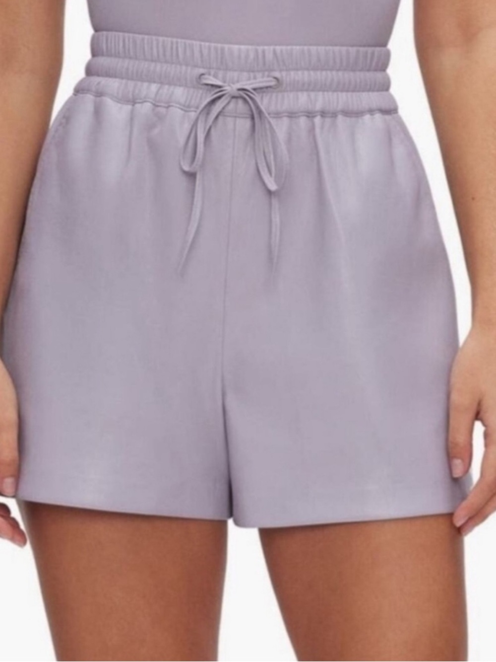 Good American Better Than Leather Short